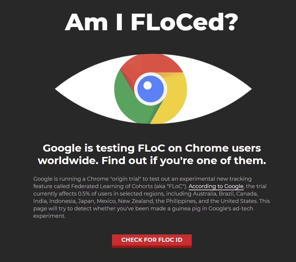 Am I FLoCed? gallery image