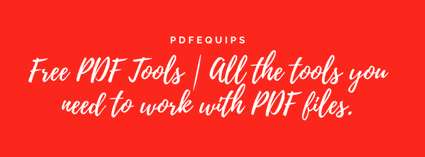 PDFEQUIPS - अपने पीडीएफ पर सहजता से कोई भी जटिल संपादन करें मीडिया 1