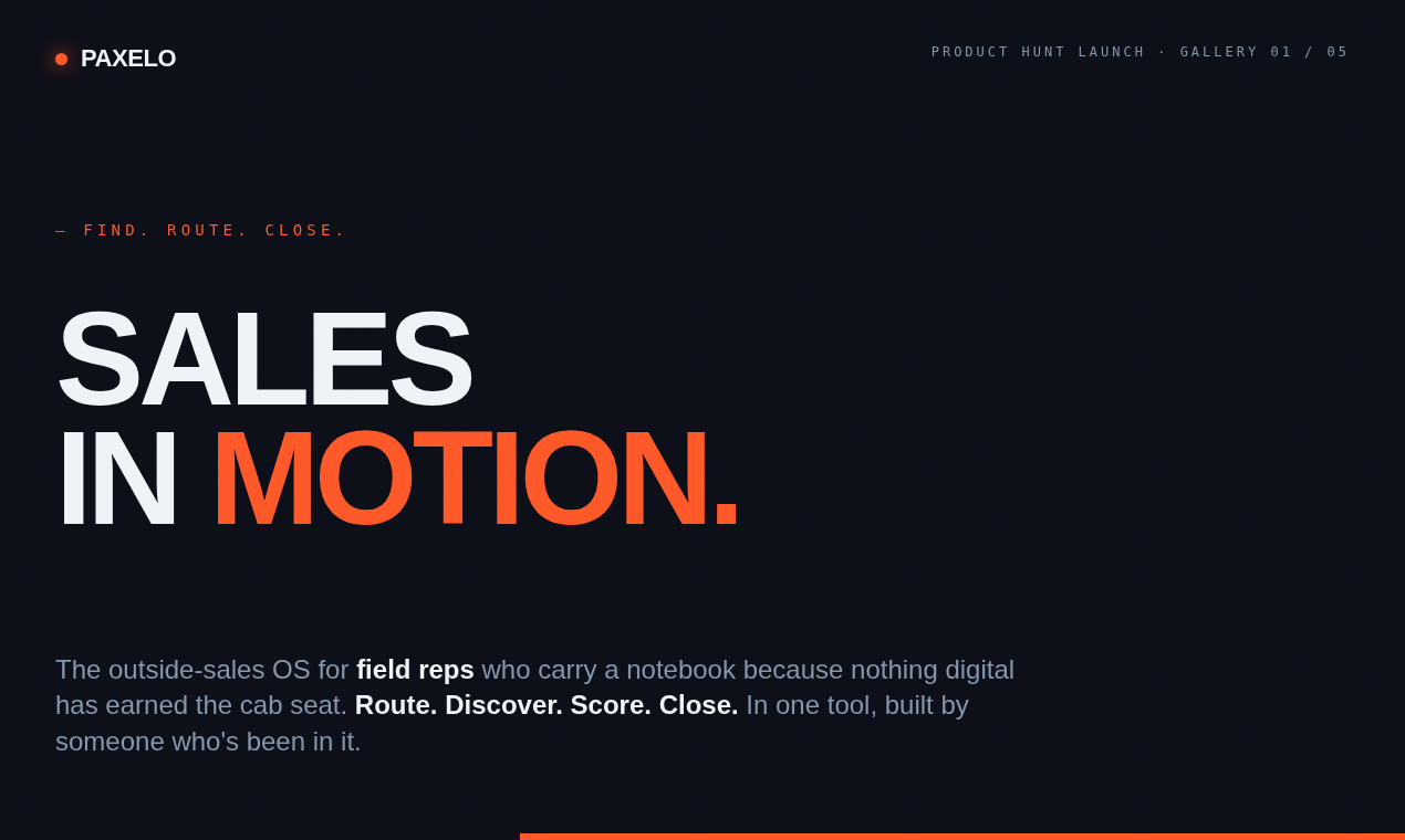 Paxelo — Sales in Motion gallery image