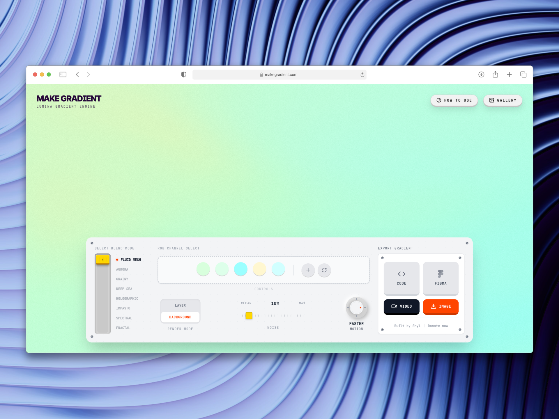 MakeGradient gallery image