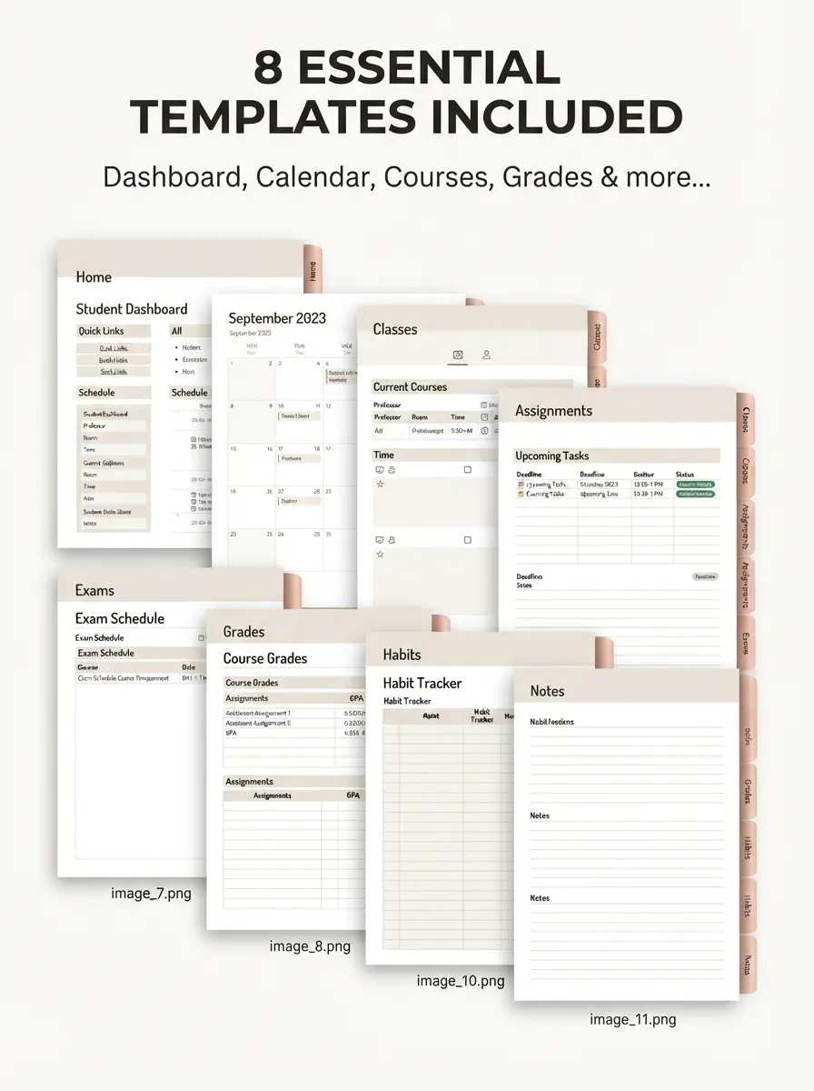 Ultimate Student Academic Planner