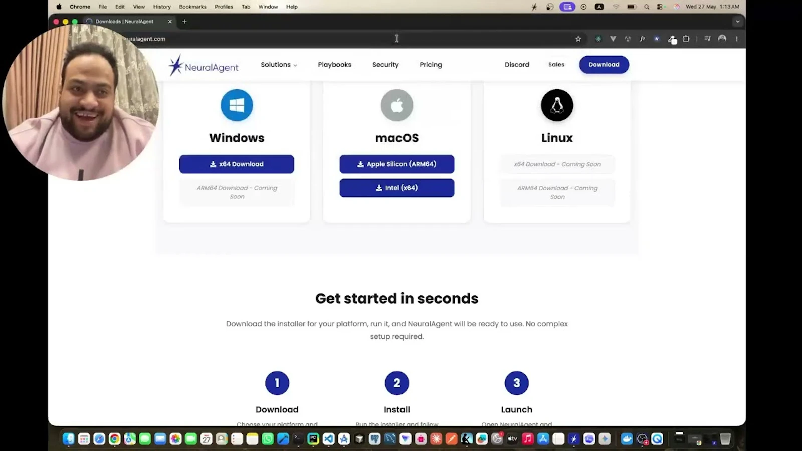 NeuralAgent 2.5 screenshot 1 (video preview)