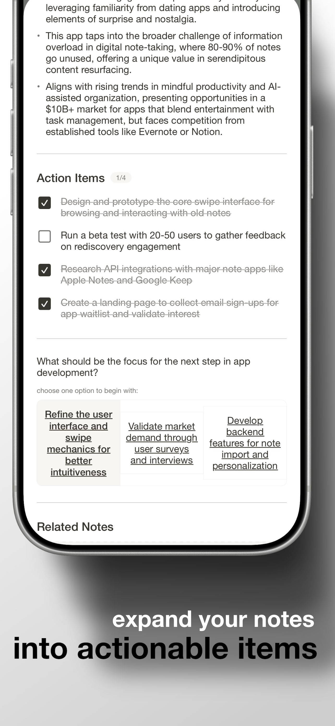 SwipeNote gallery image