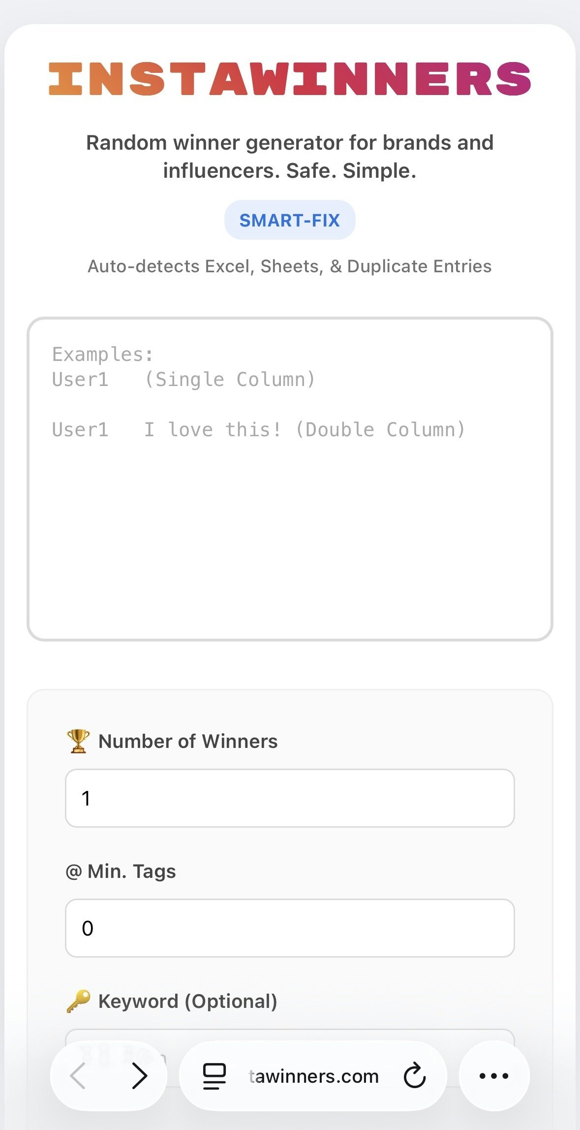 InstaWinners gallery image