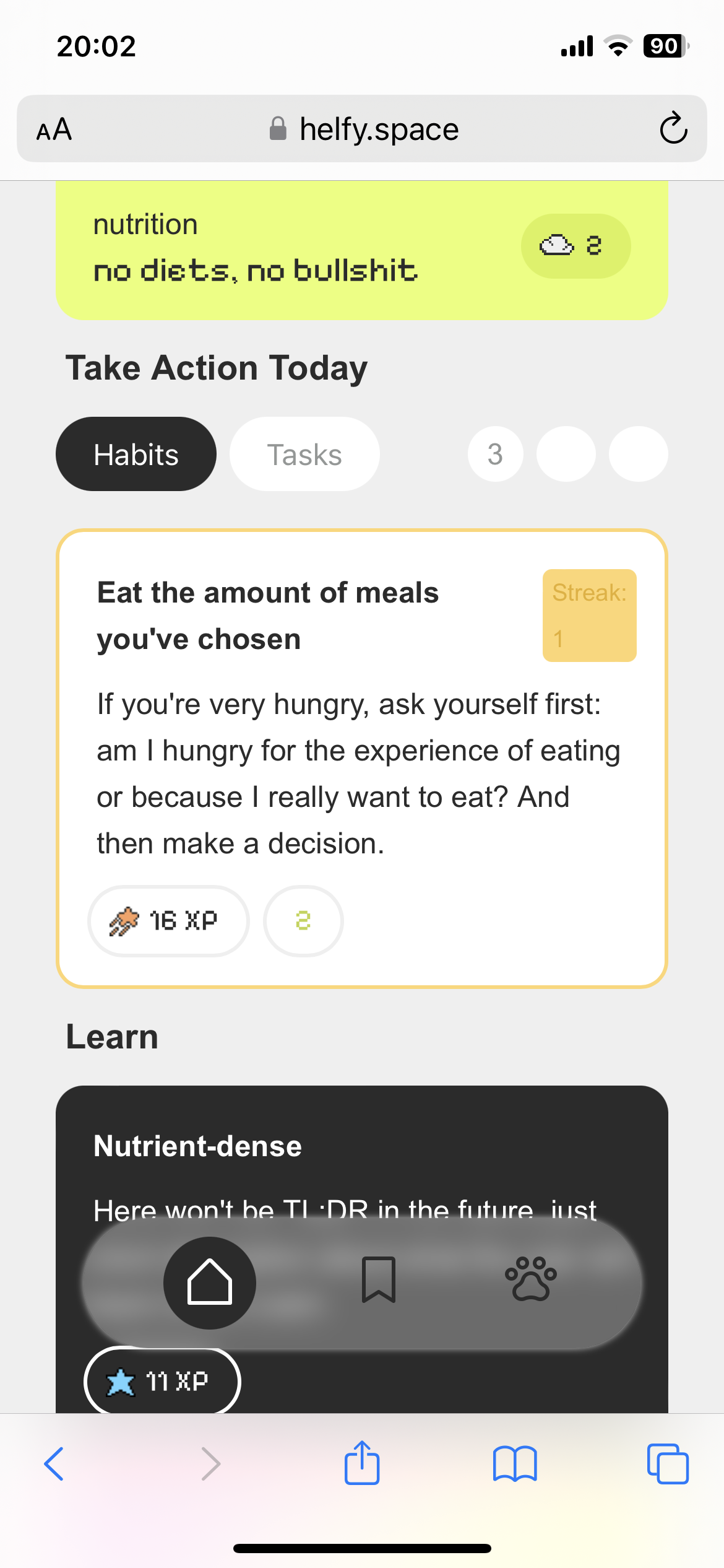 Helfy v1.0 - Screenshot 2 showing product features and functionality