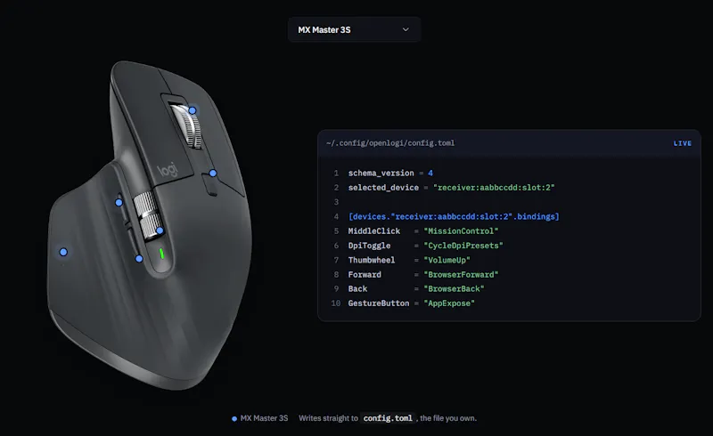 OpenLogi screenshot 8