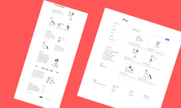Notion Website Template gallery image