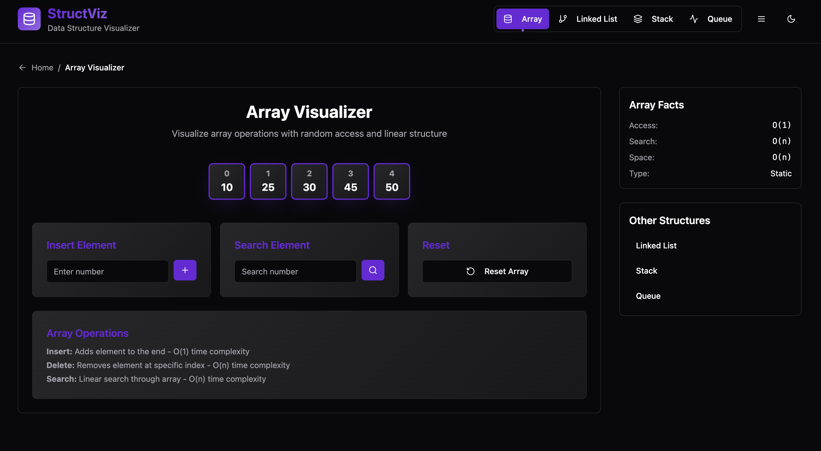 Structviz Explorer - Interactieve gegevensstructuur Visualizer media 2