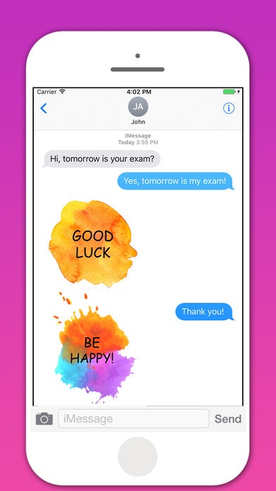 Watercolor Greetings Stickers Pack gallery image