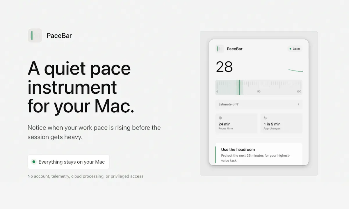 PaceBar