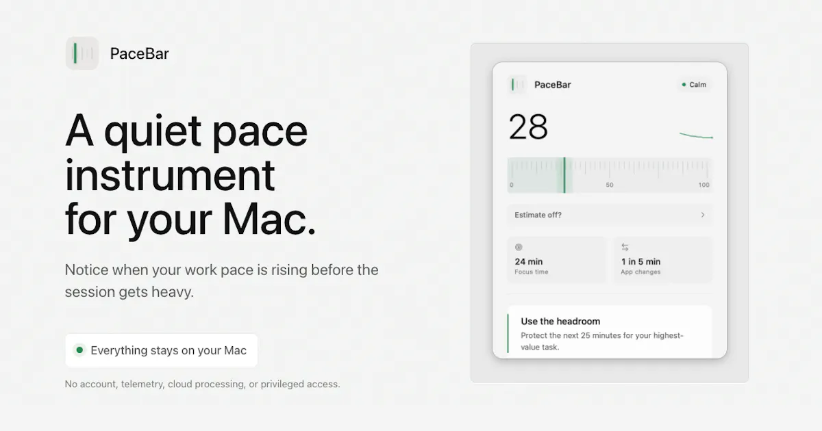 PaceBar
