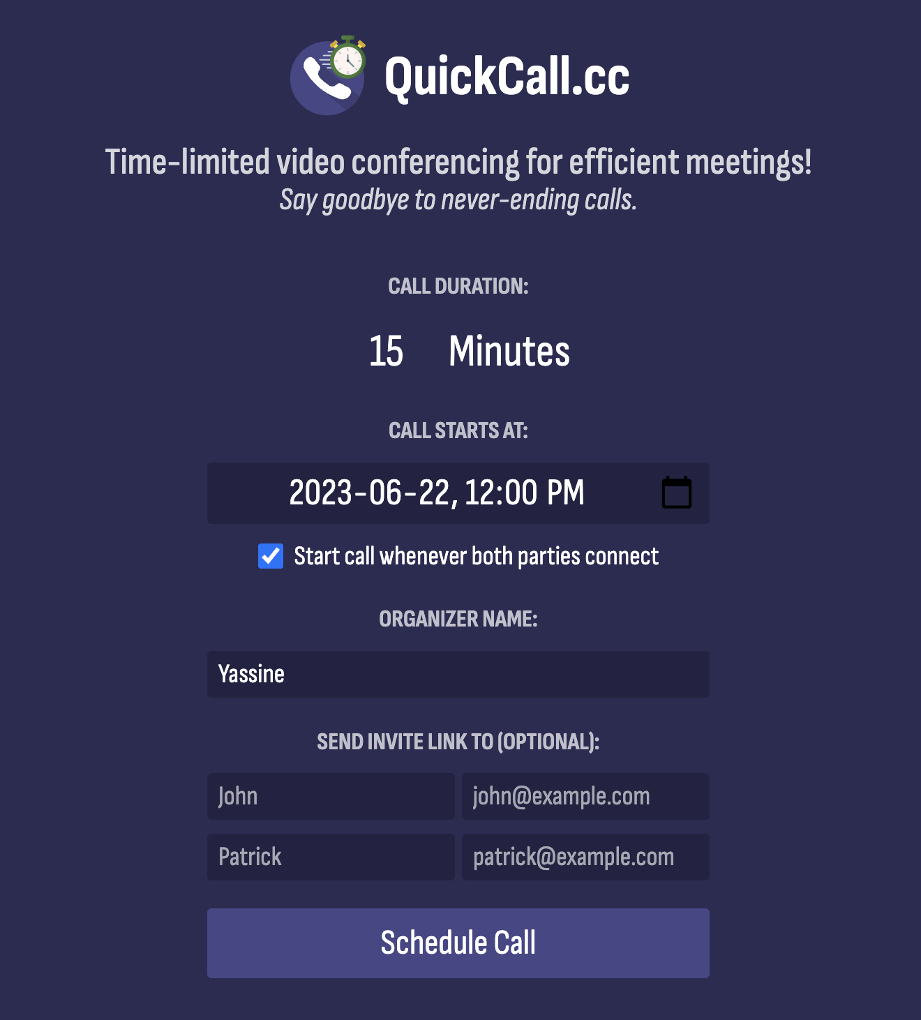 QuickCall.cc media 1