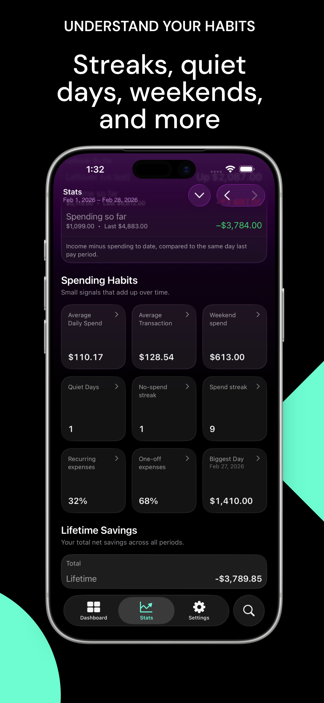 Minted - Expense Tracker - Screenshot 5 showing product features and functionality