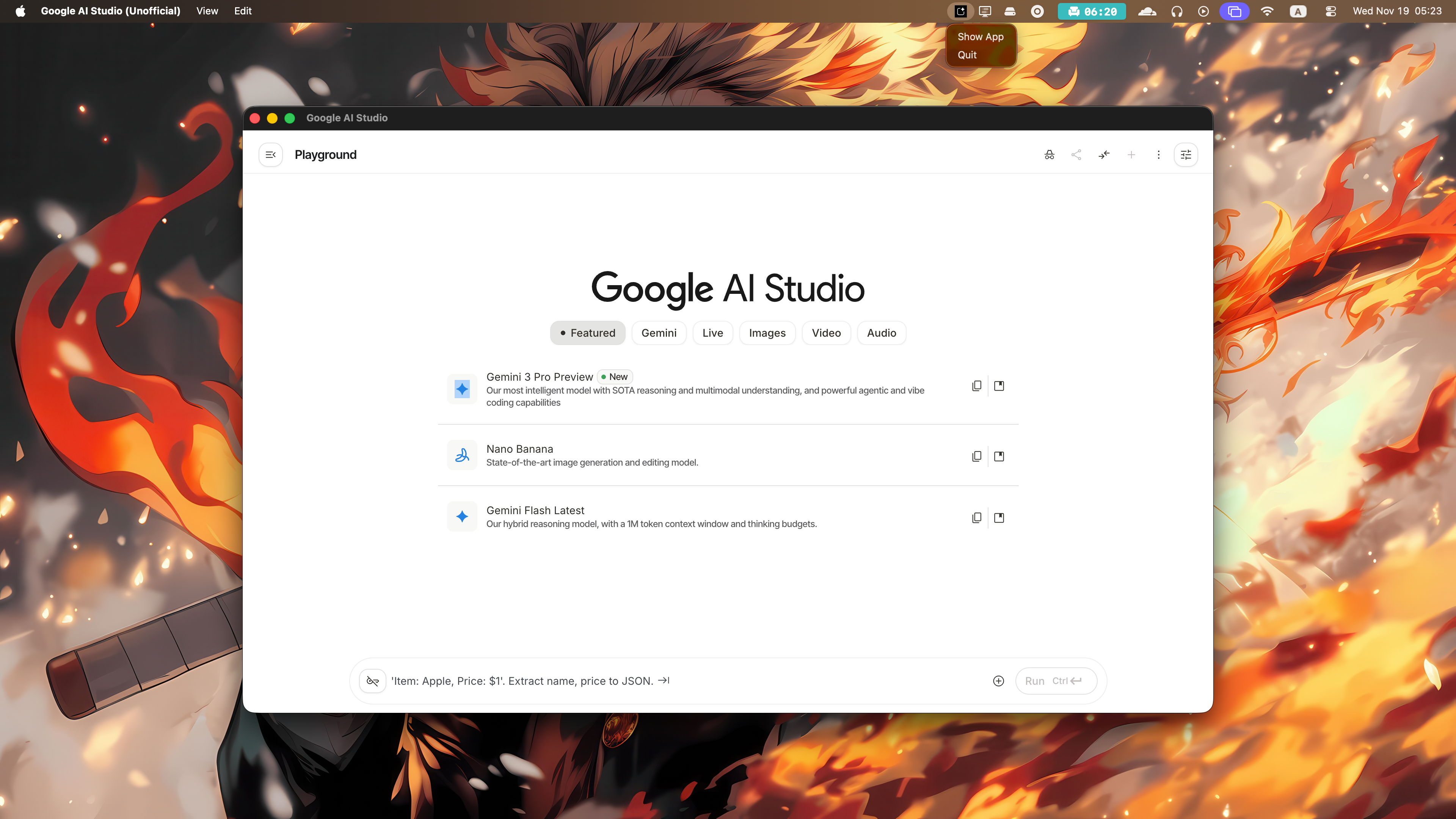 AI Studio Desktop gallery image
