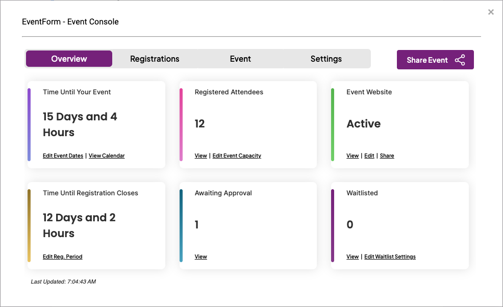 Eventform media 2