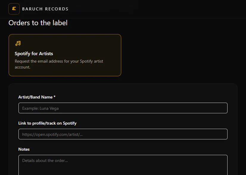 Baruch Records gallery image