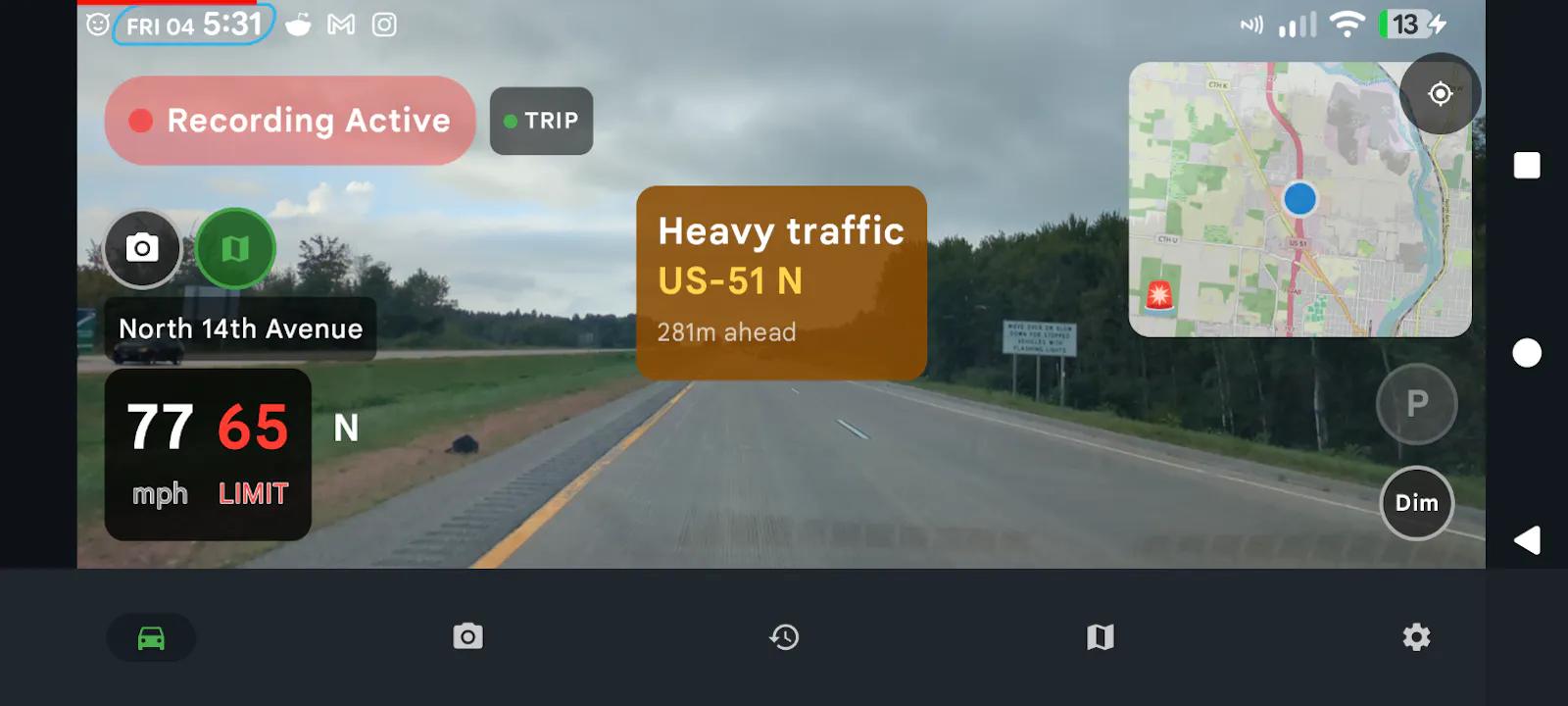DriveSight dash cam app screenshot 3