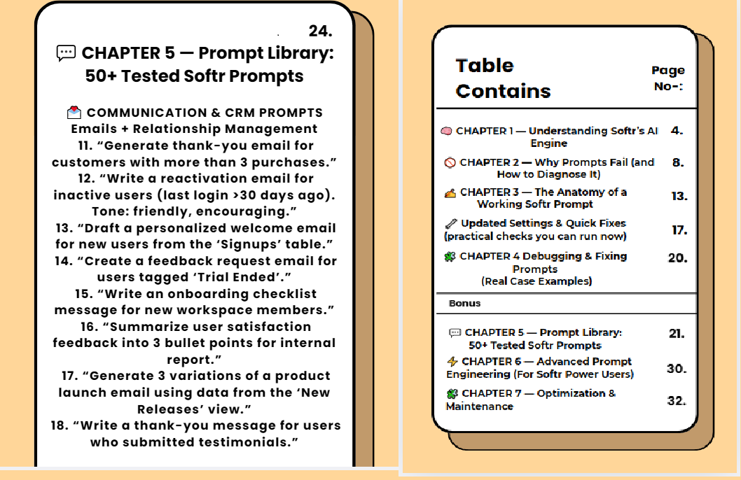 The Softr AI Prompt Guide (100+Prompts) gallery image