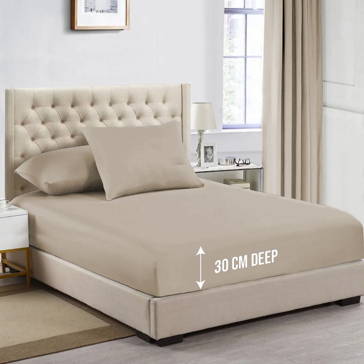 Deep Fitted Sheets 25cm, 30cm & 40cm gallery image