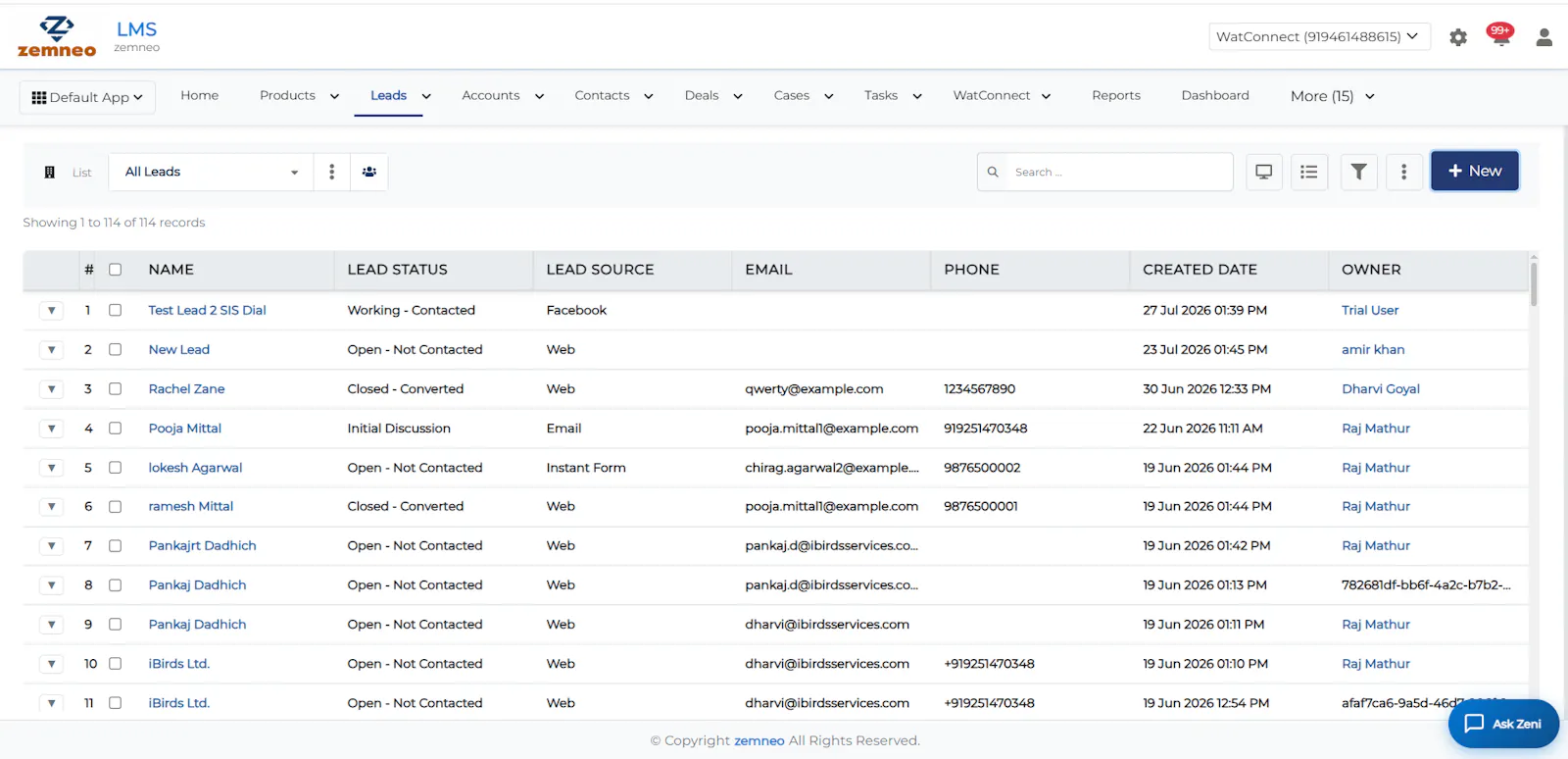 ZemNeo CRM screenshot 3