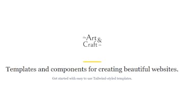 Website Templates & Components gallery image