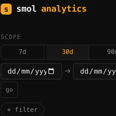 smolanalytics 제품 배너