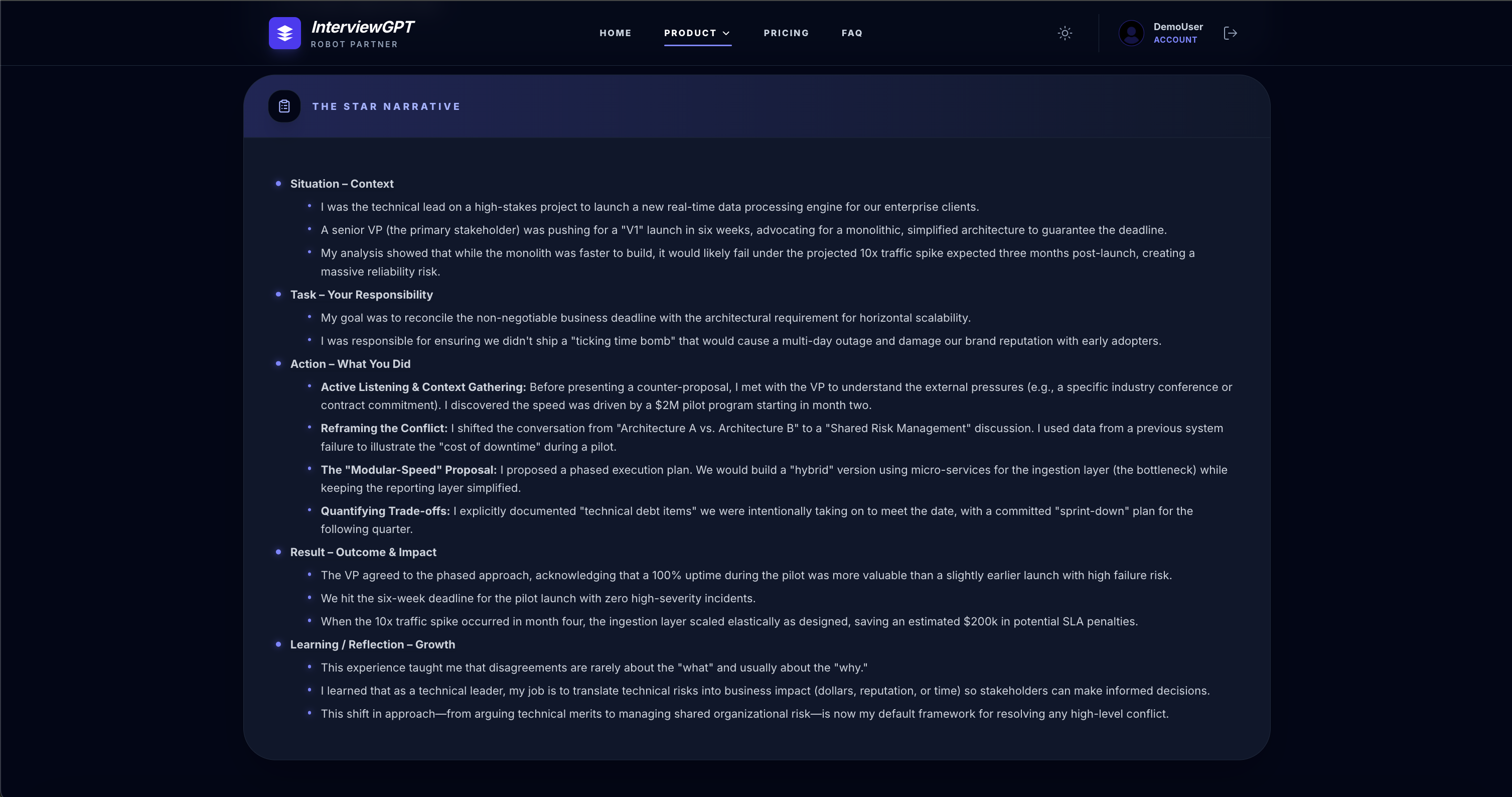 InterviewGPT gallery image