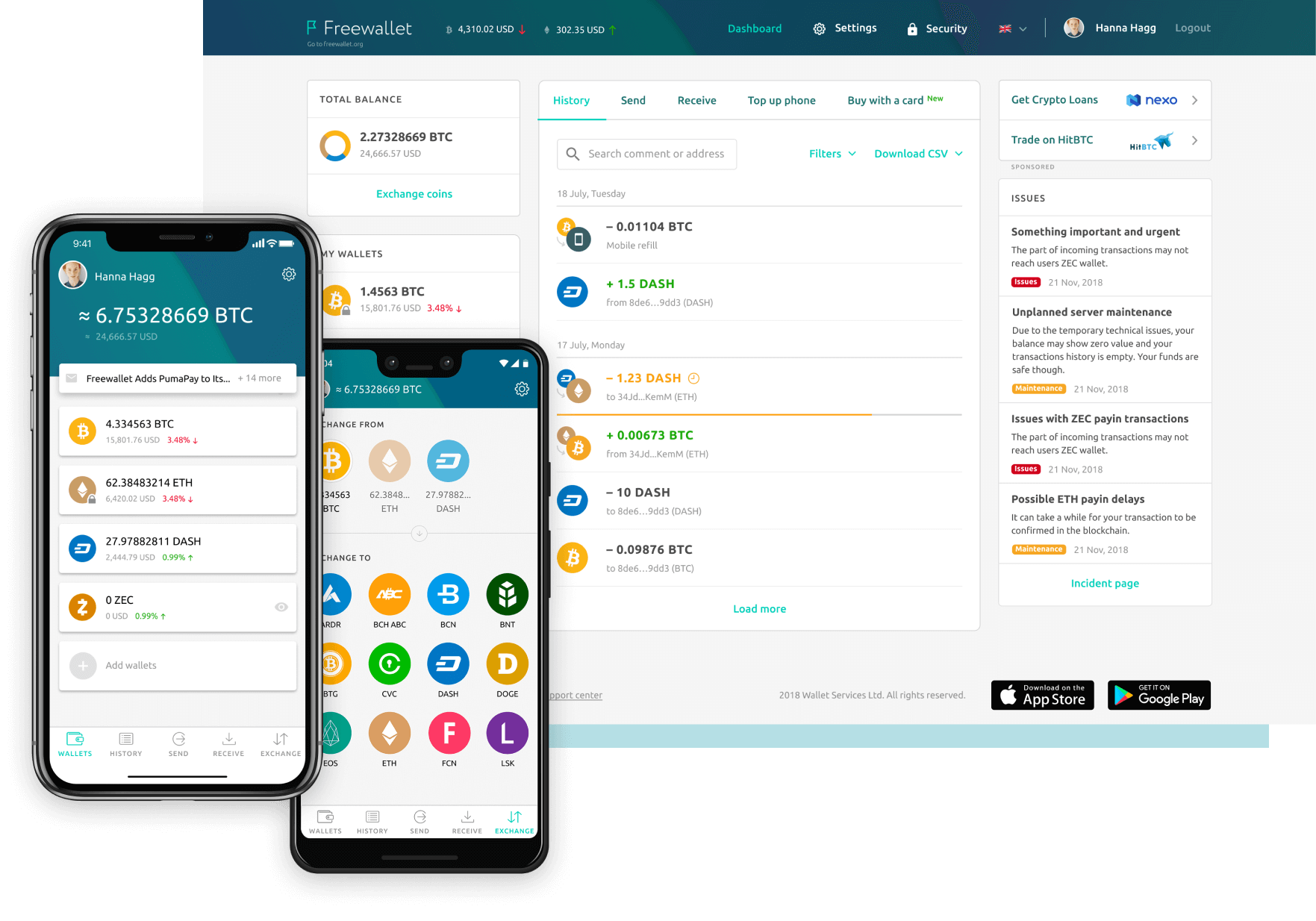 Freewallet gallery image