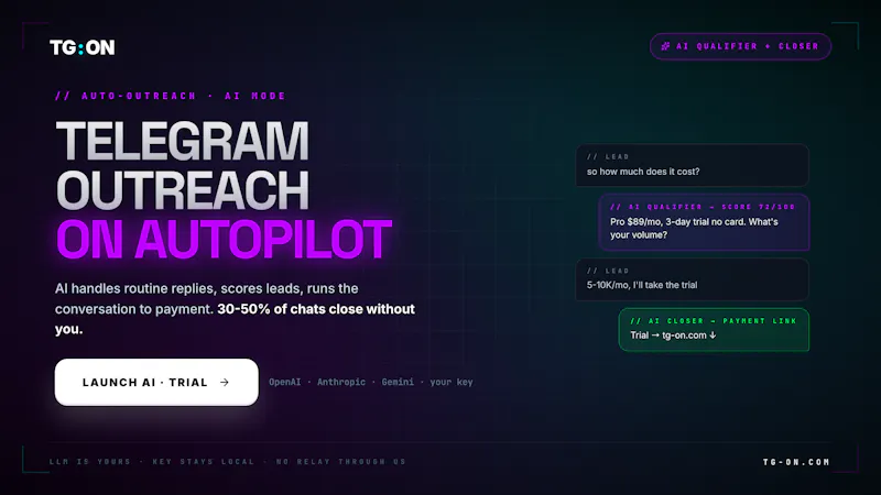 TG:ON screenshot 2