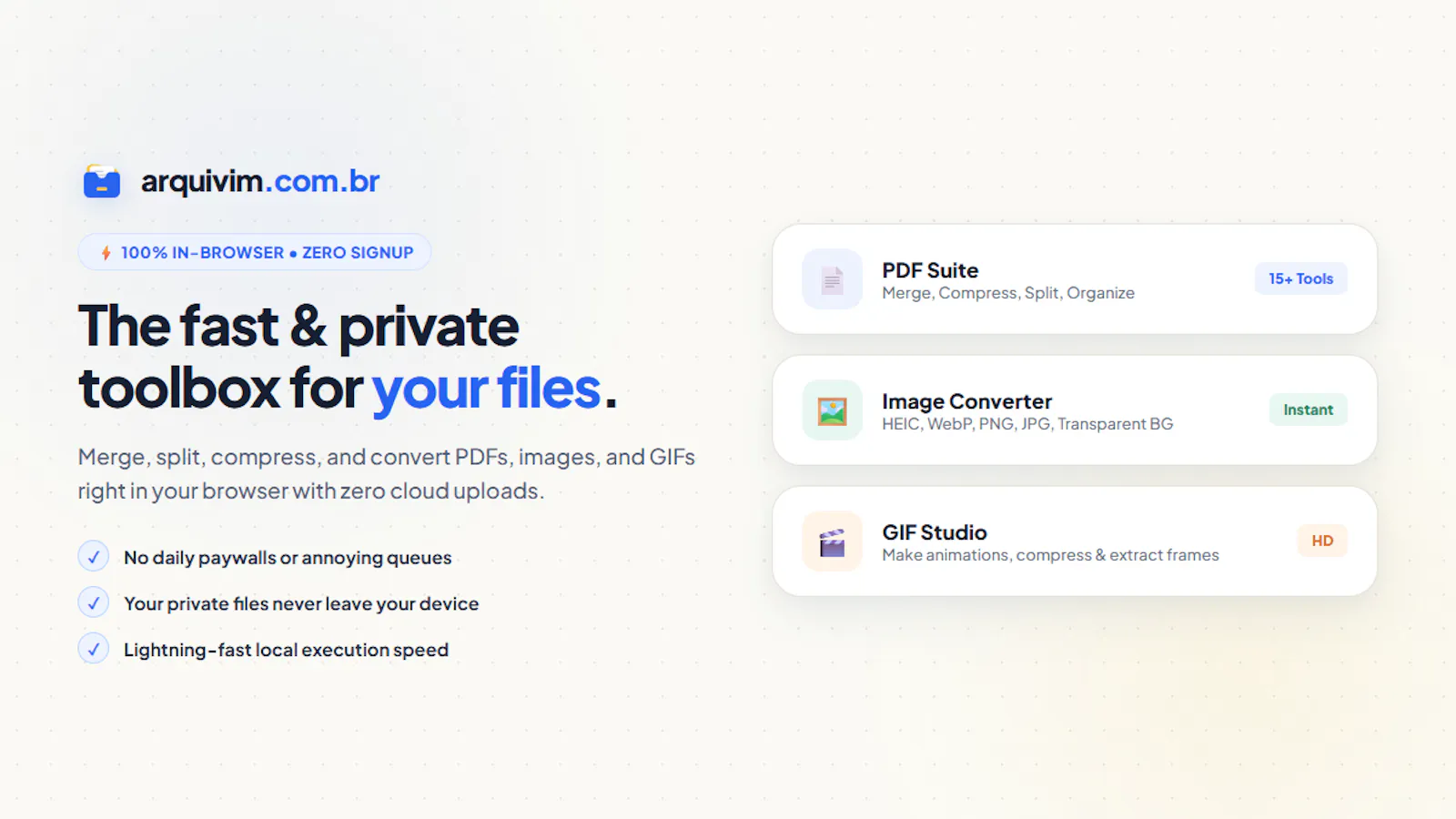 Arquivim screenshot 3