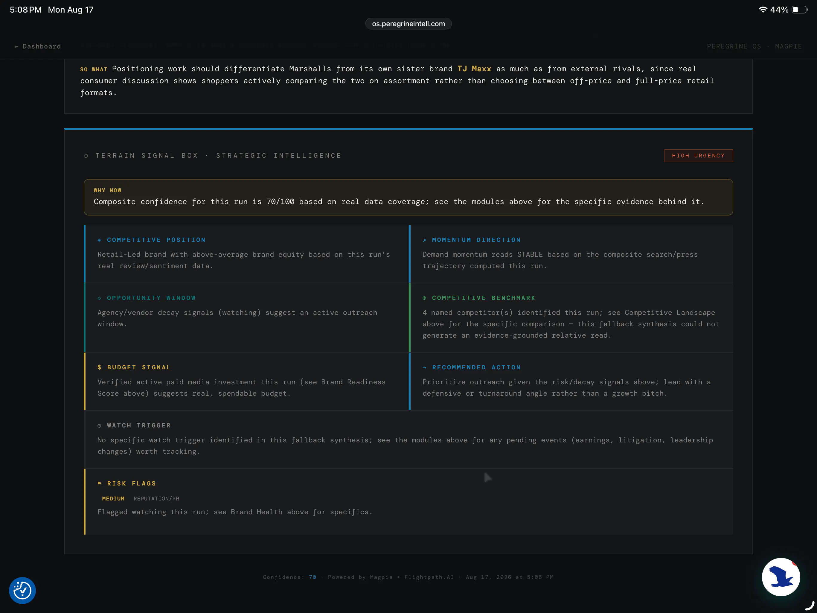 Peregrine OS Launch gallery image