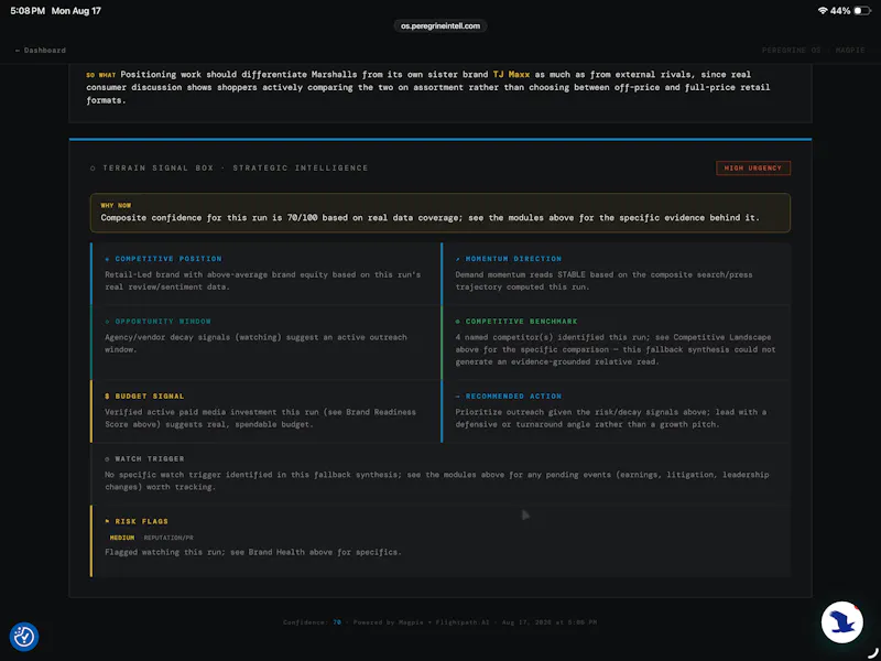 Peregrine OS Launch screenshot 7