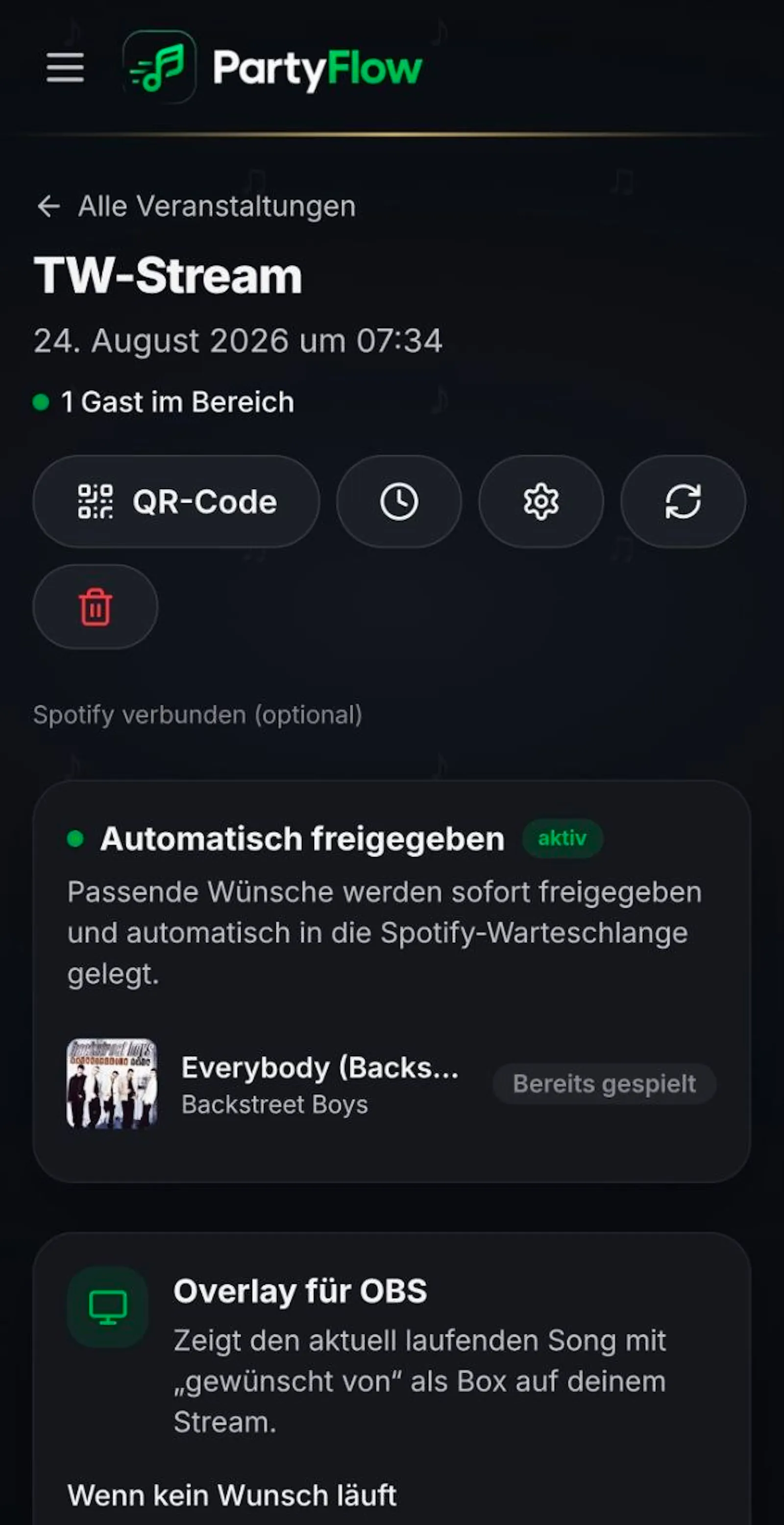 PartyFlow screenshot 5