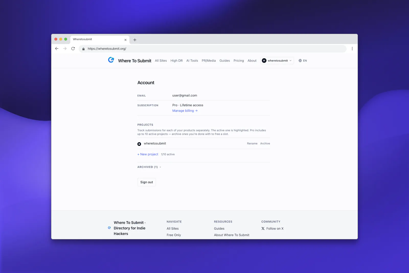Where To Submit screenshot 4
