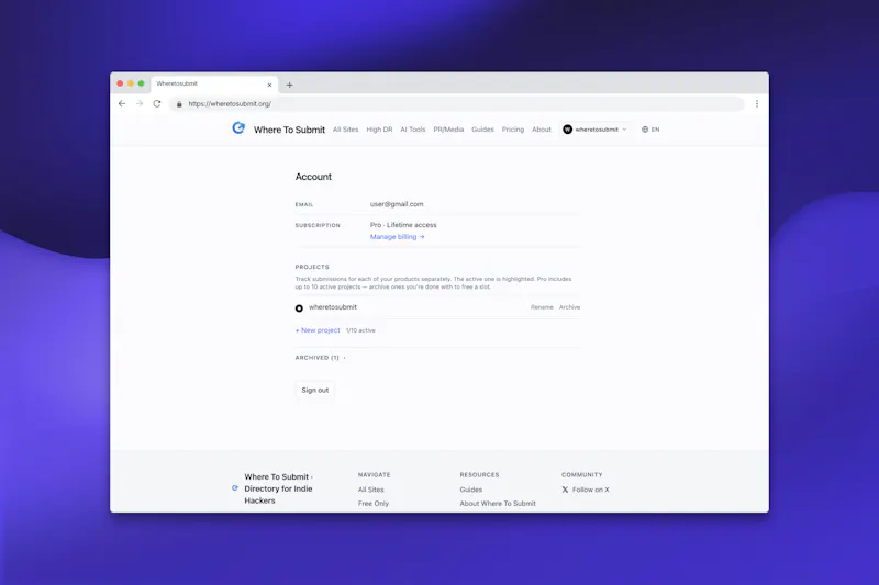 Where To Submit screenshot 4