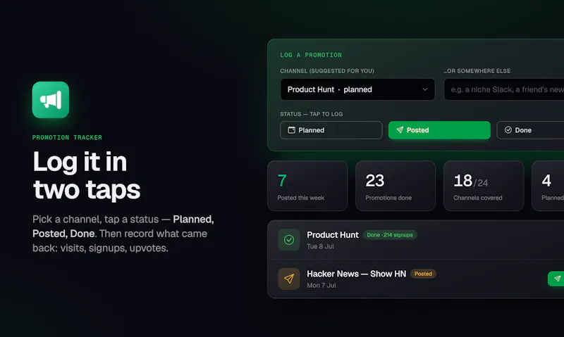 OutreachLog screenshot 2
