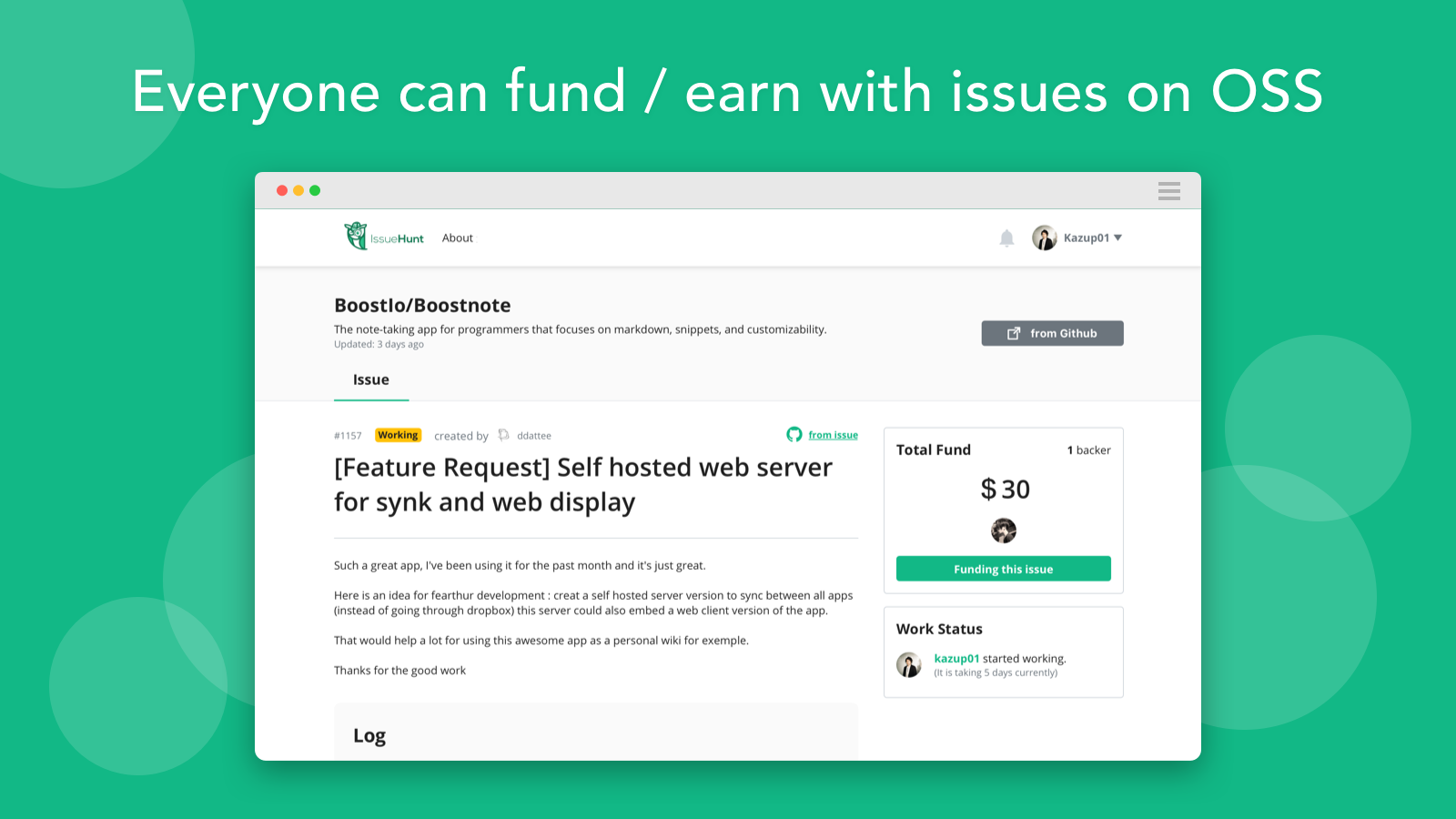 IssueHunt Image