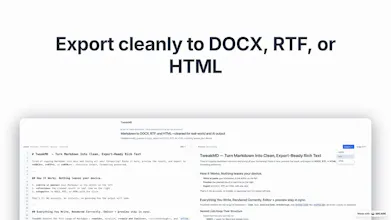 TweakMD gallery image