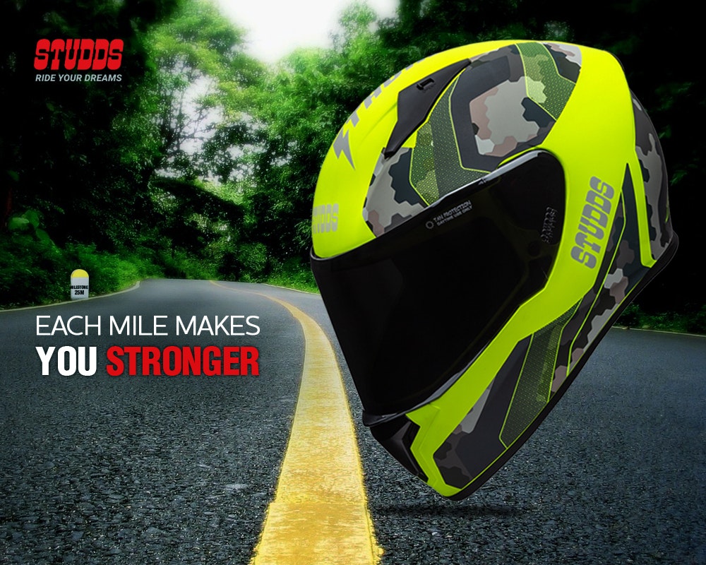 STUDDS FULL FACE HELMET