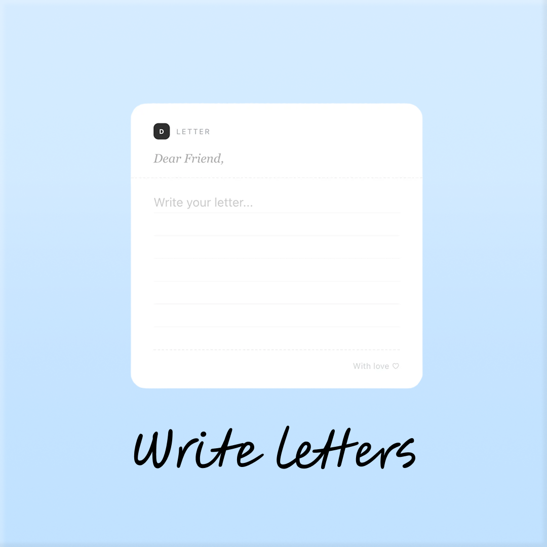 Letters by Dope pay - Main product screenshot demonstrating key features and user interface