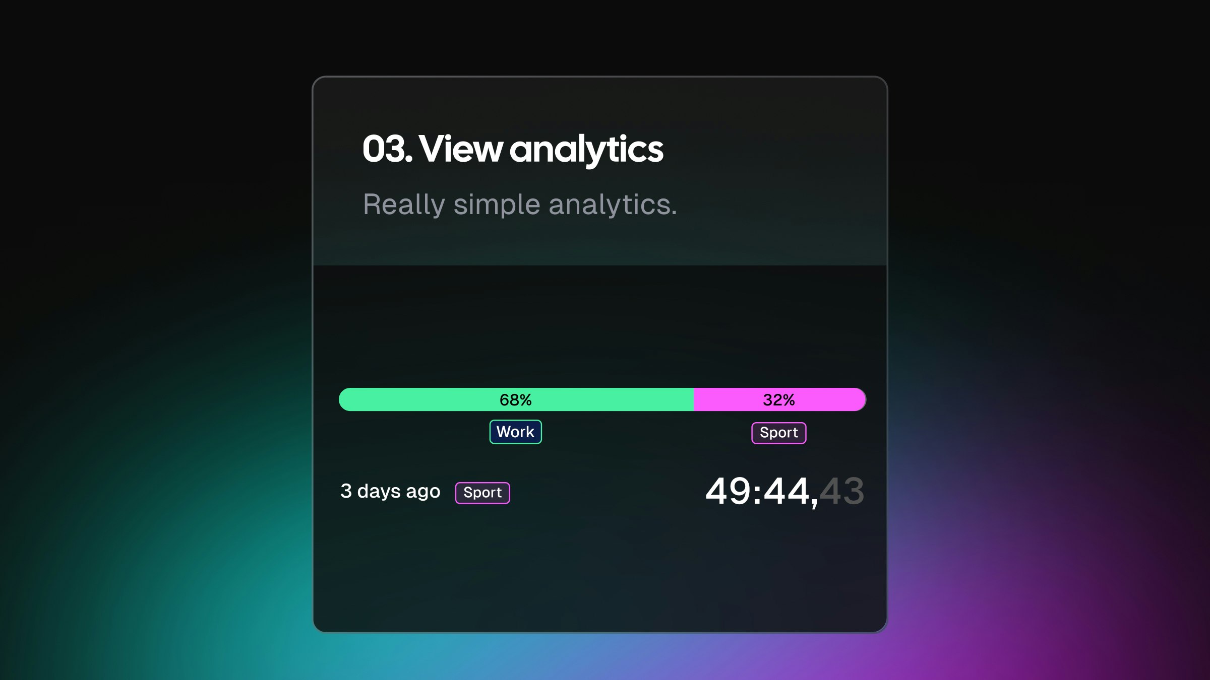 Timer.cool - De slimme, minimalistische tijdstracker voor makers. media 3