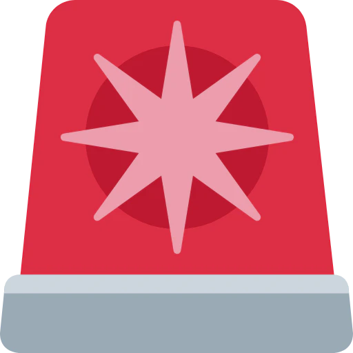 Police Car Light 🚔 with Sound