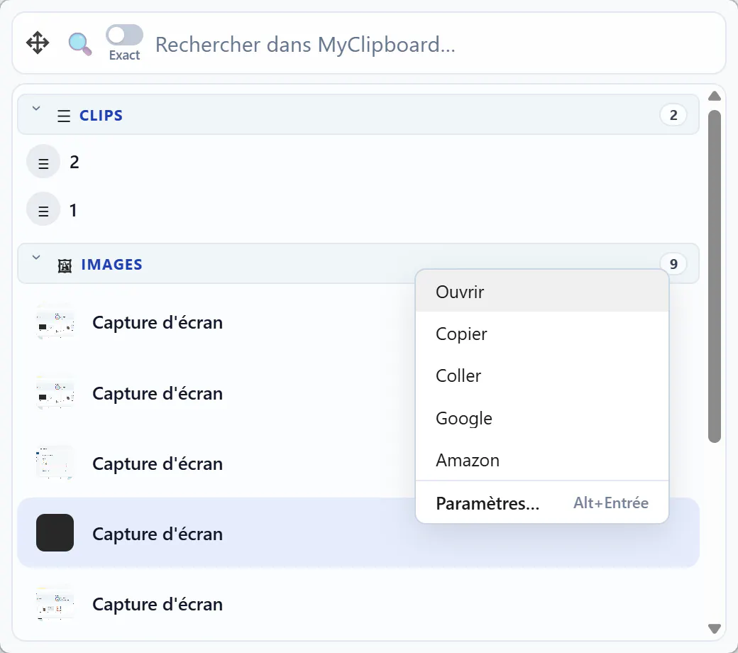 MyClipBoard - Clipboard manager gallery image