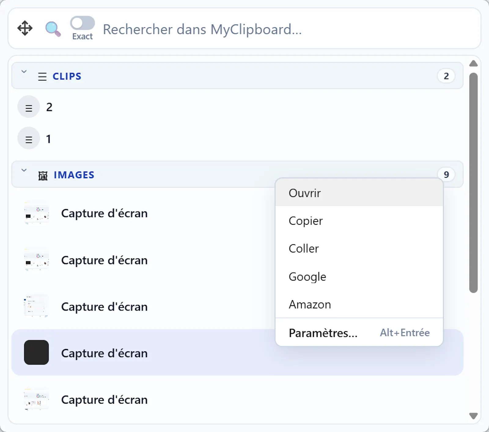MyClipBoard - Clipboard manager screenshot 9