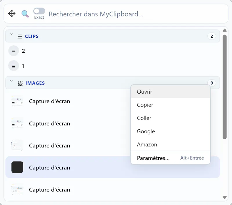 MyClipBoard - Clipboard manager screenshot 9