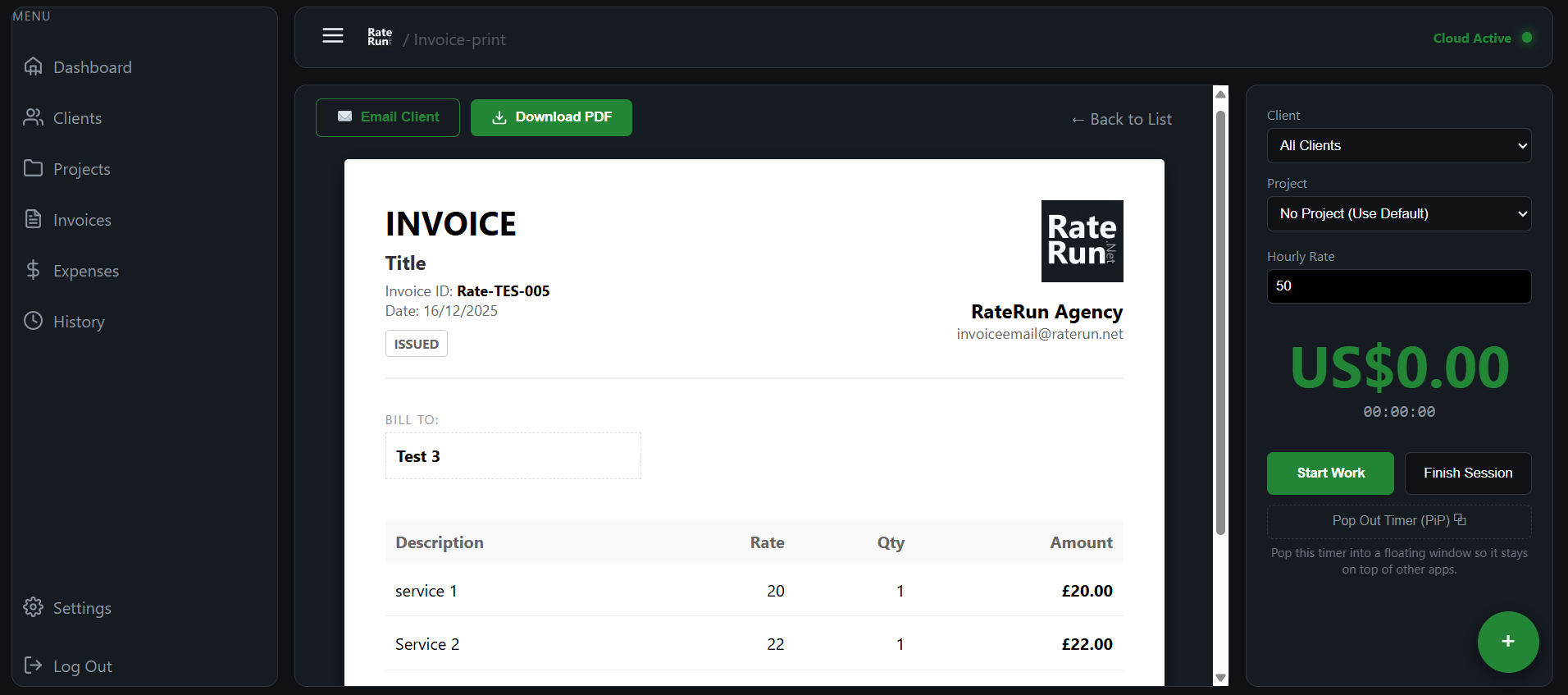 RateRun gallery image