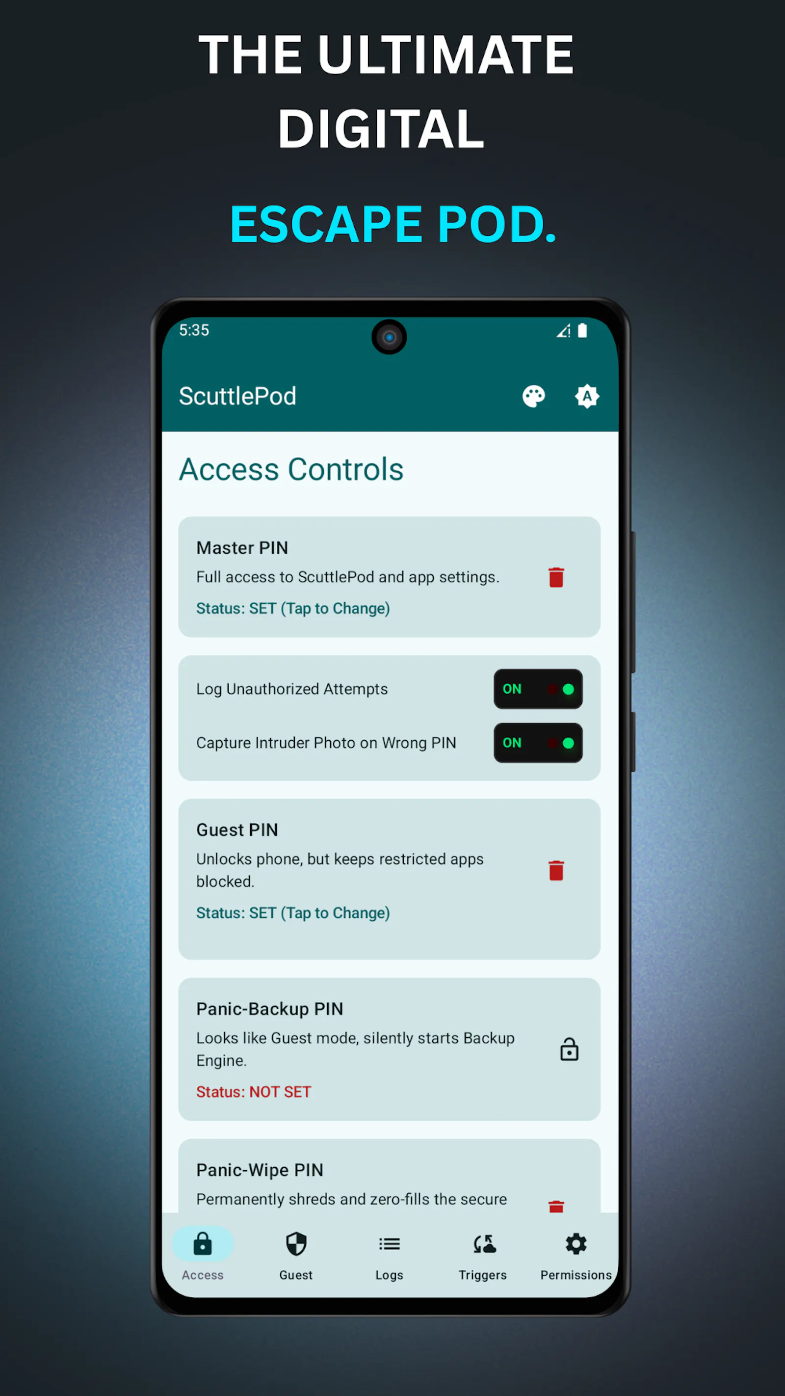 ScuttlePod screenshot 2