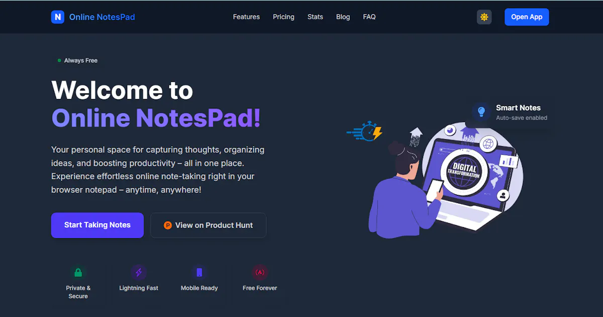 Online NotesPad
