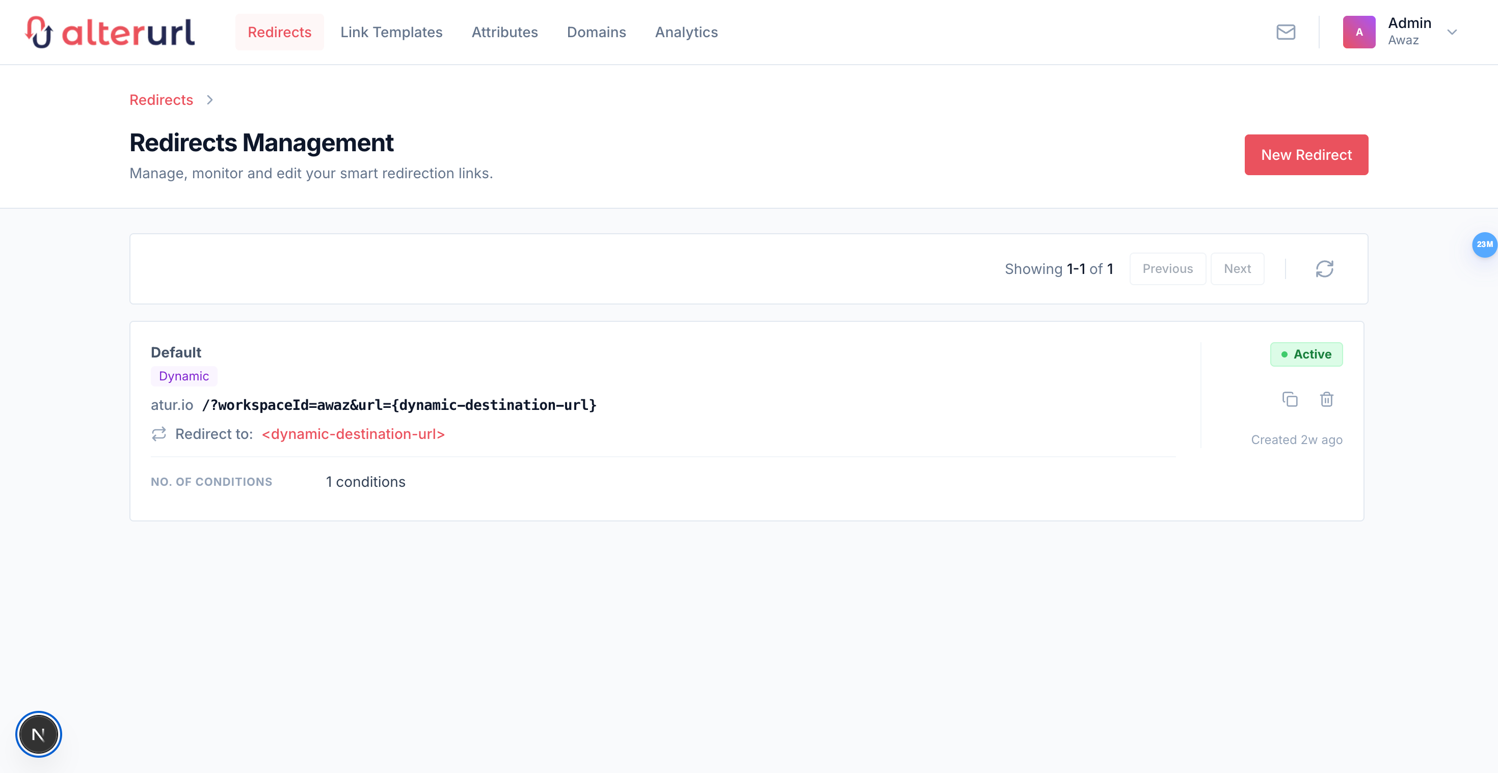 Alter URL gallery image