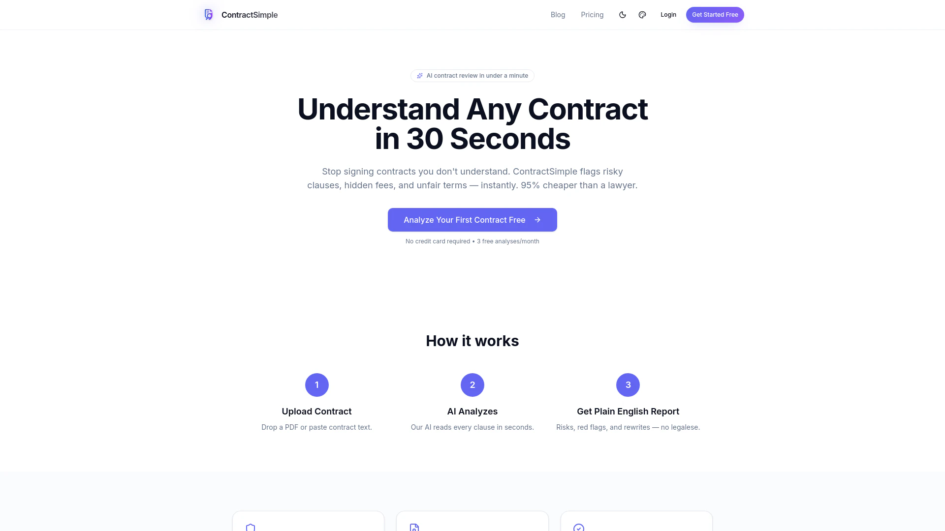 Contract Review 截图